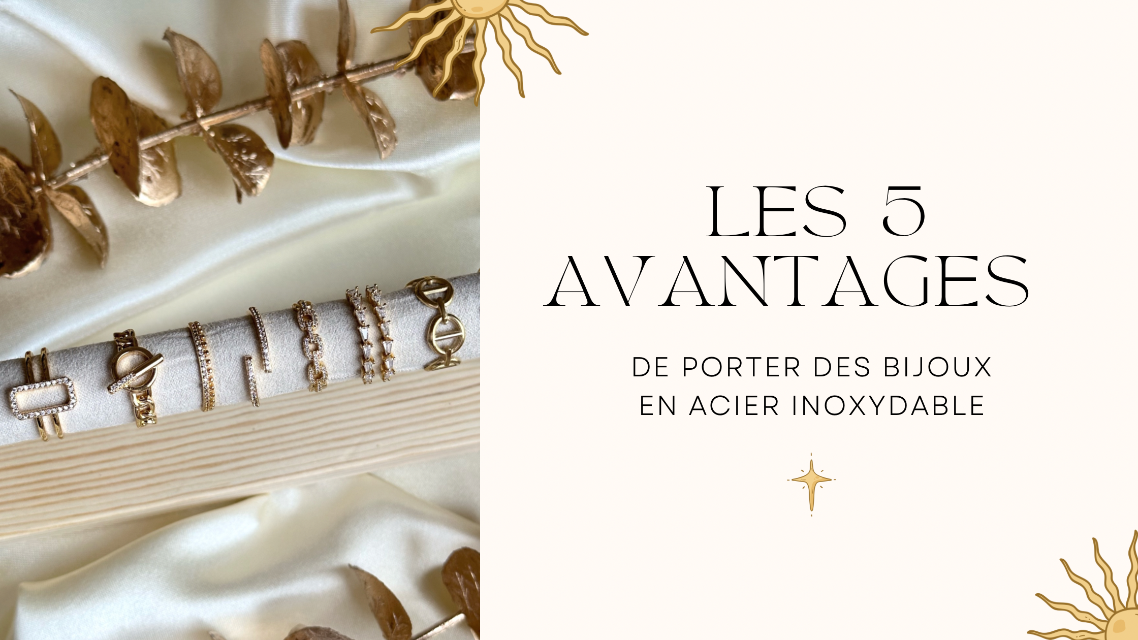 Les avantages de porter des bijoux en acier inoxydable Image