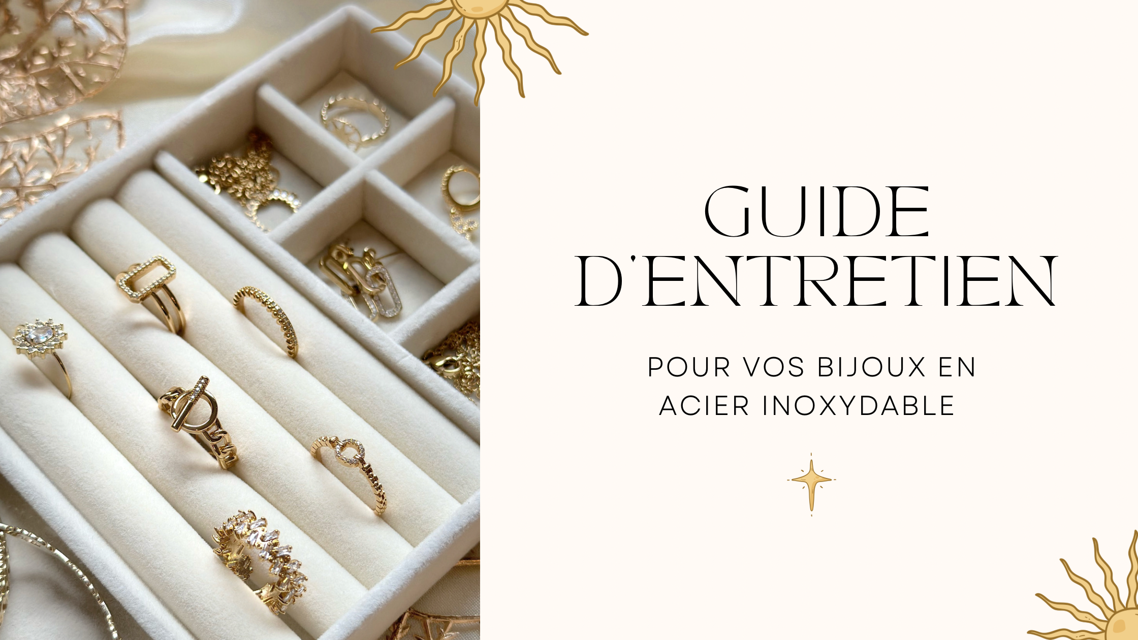 Guide d’entretien pour vos bijoux en acier inoxydable Image