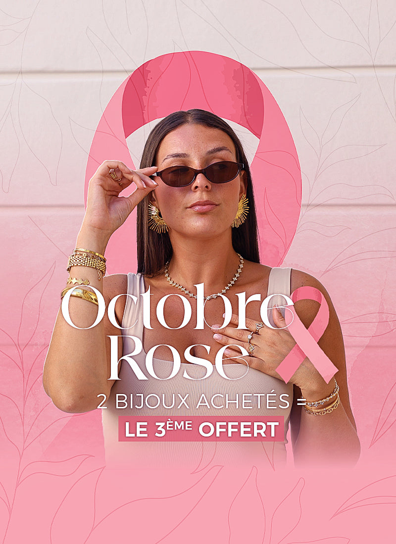 Octobre Rose : 2 bijoux achetés, le 3ème offert