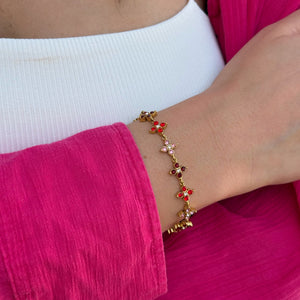 Bracelet Stelly Rouge