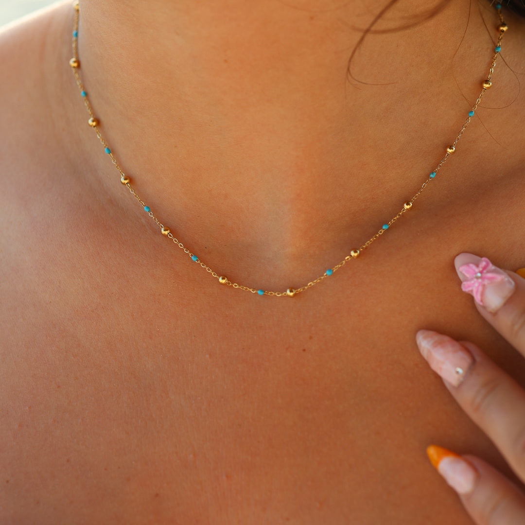 Collier Playa Bleu