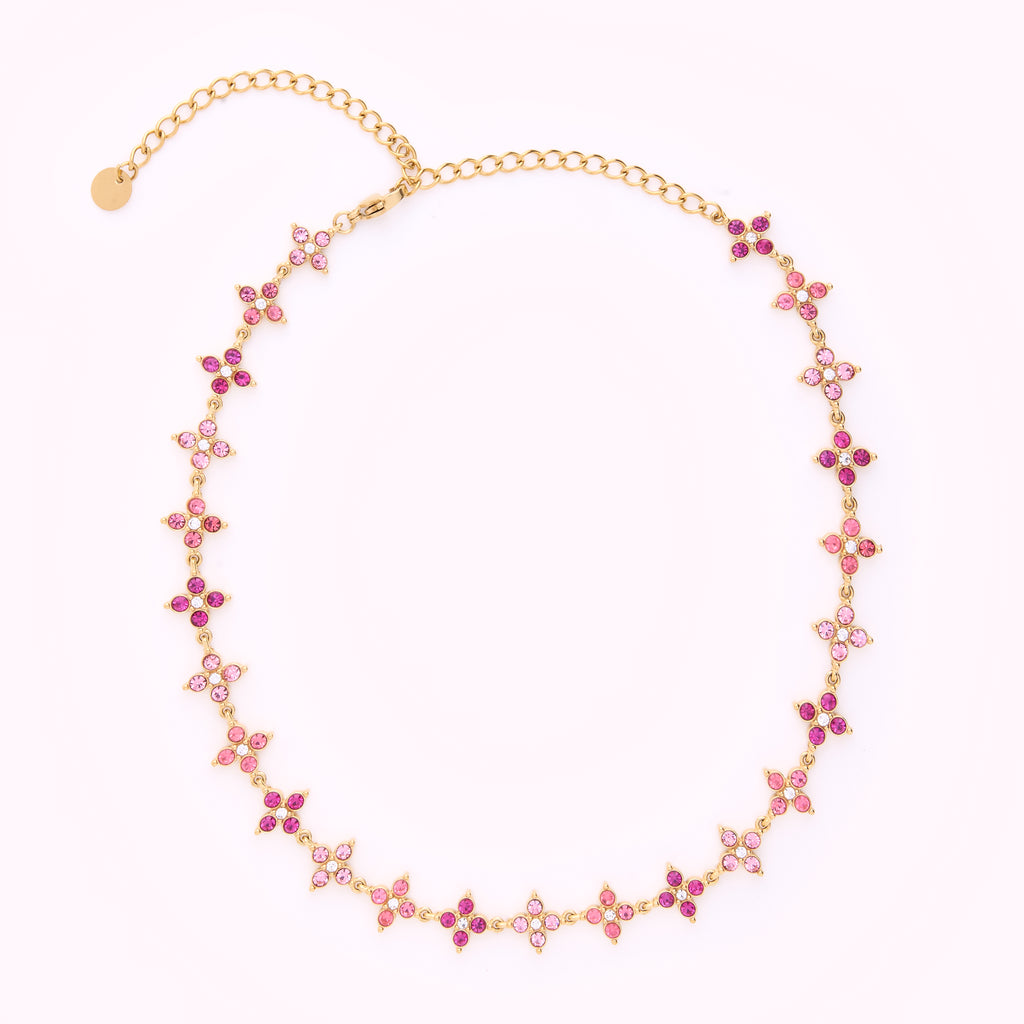 Collier Stelly Rose