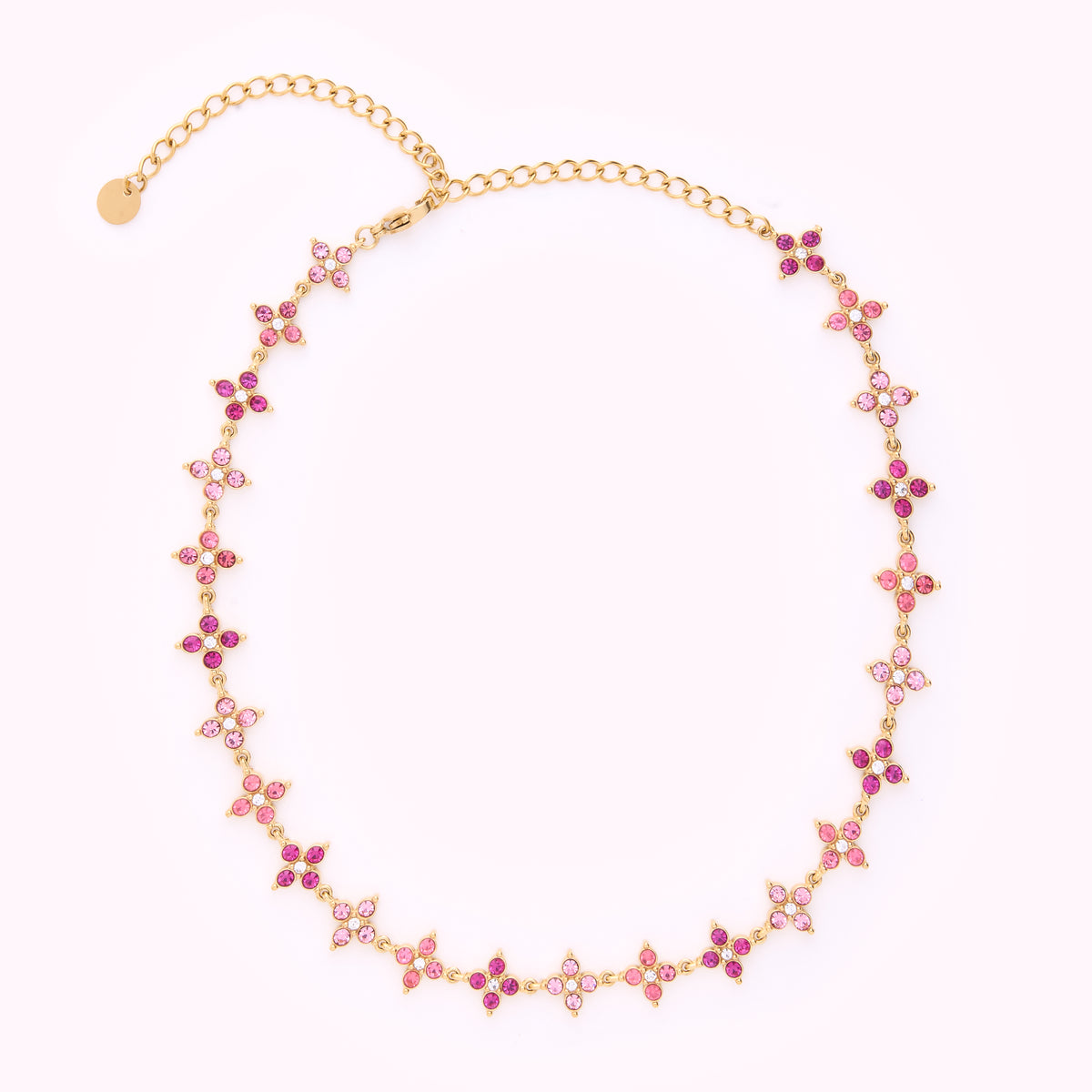 Collier Stelly Rose
