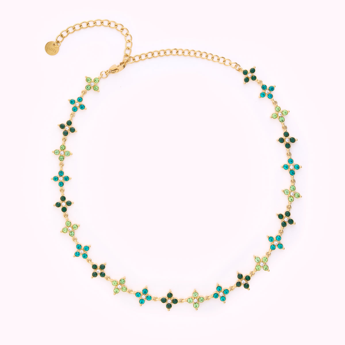 Collier Stelly Vert