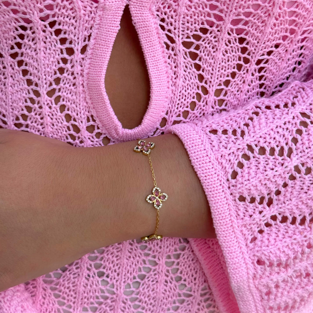 Bracelet Marquise Rose