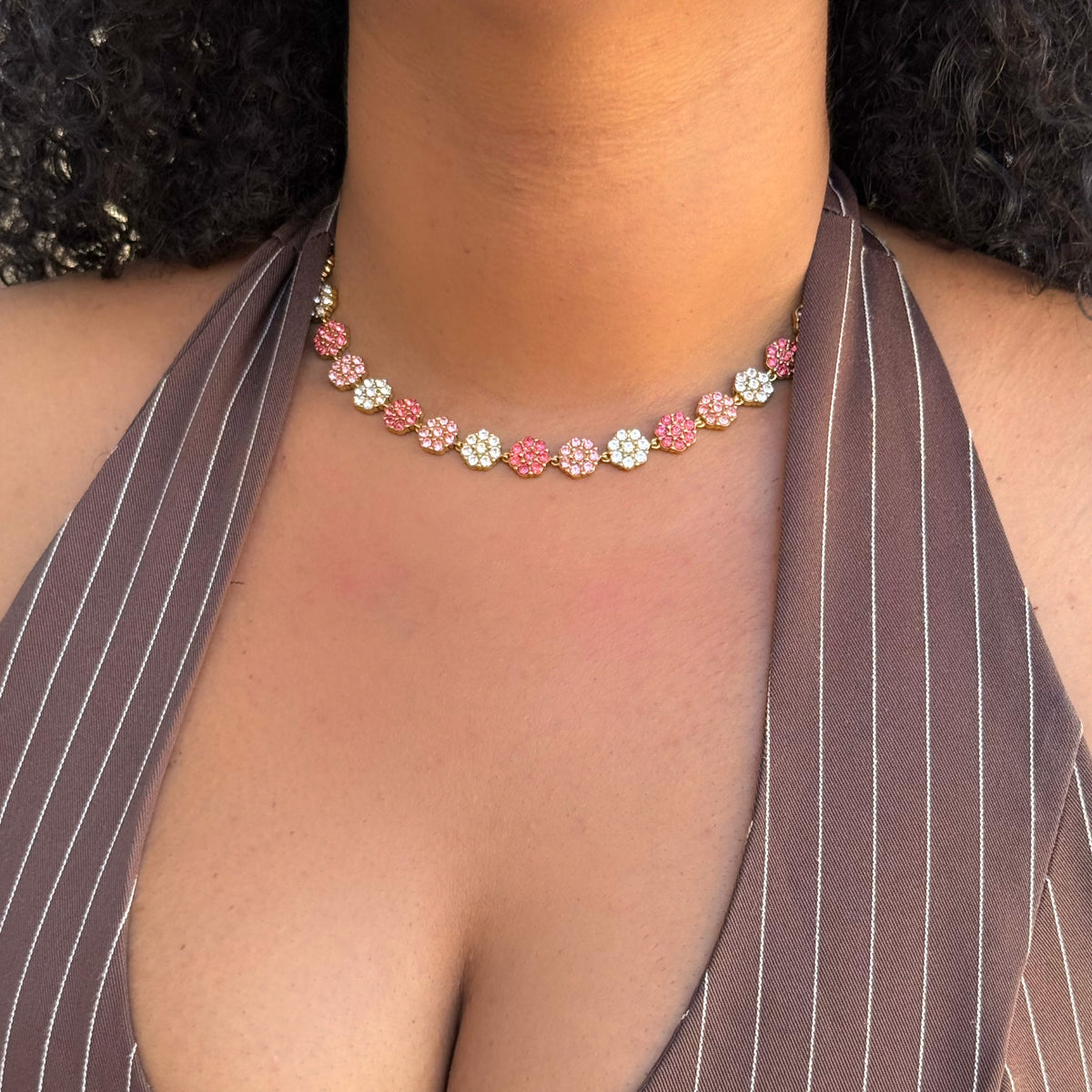 Collier Magique Rose