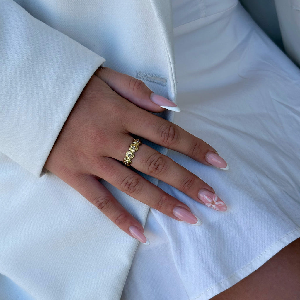 Bague Pivoine