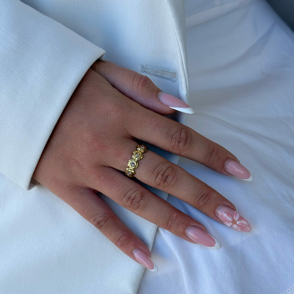 Bague Pivoine